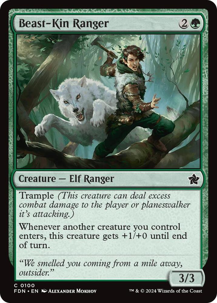 Beast-Kin Ranger [Foundations] 100