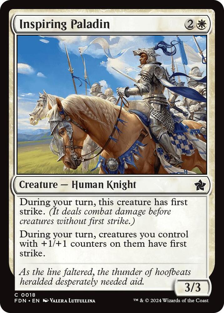 Inspiring Paladin [Foundations] 18