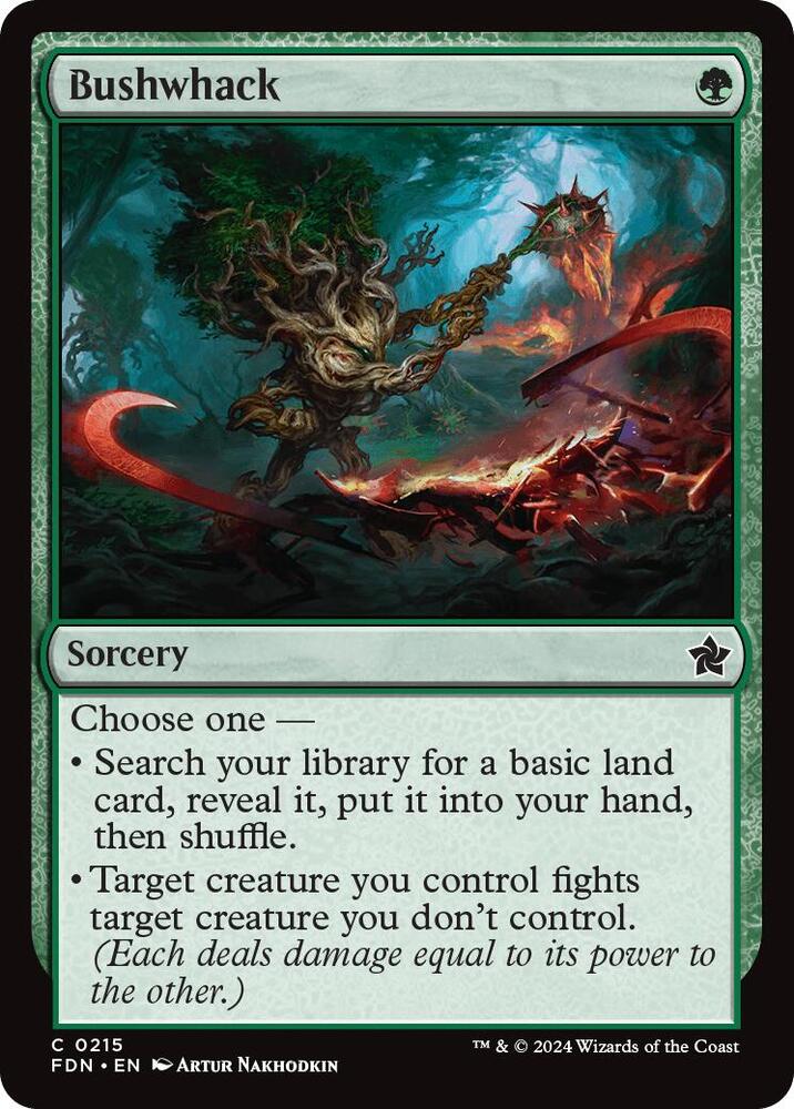 Bushwhack [Foundations] 215