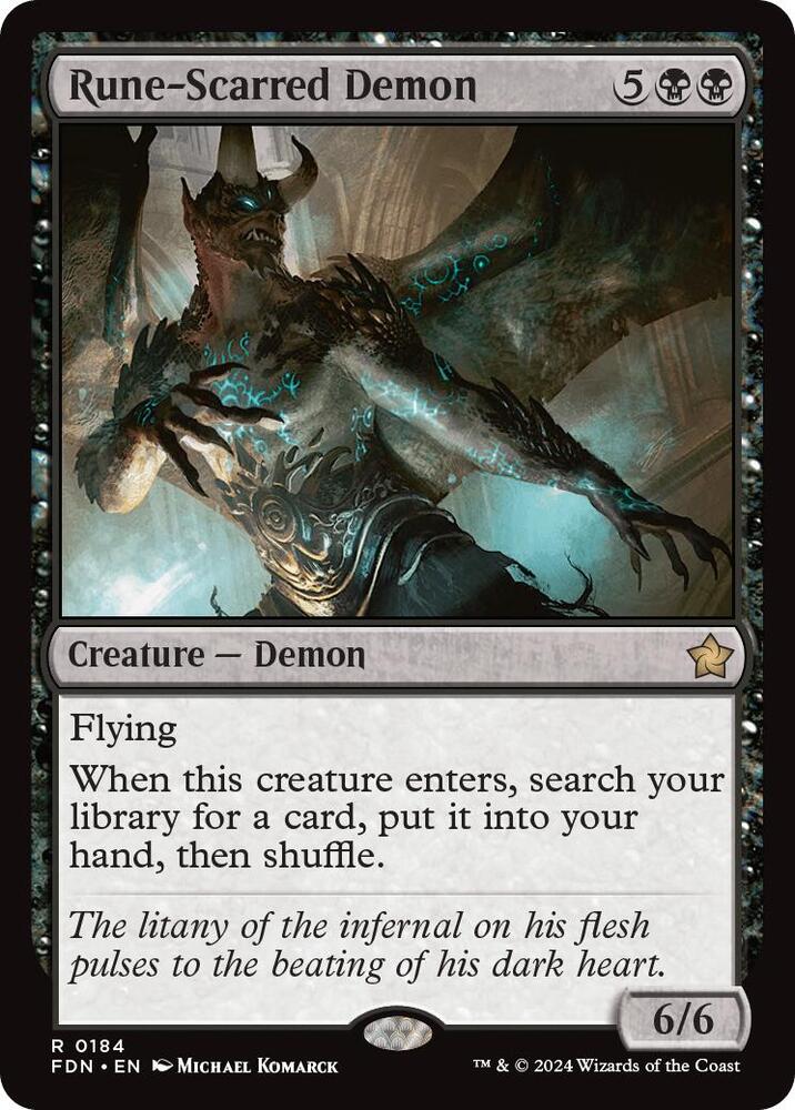 Rune-Scarred Demon [Foundations] 184