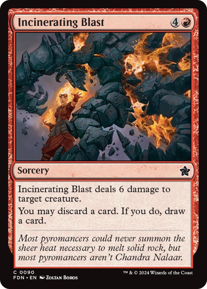 Incinerating Blast [Foundations] 90