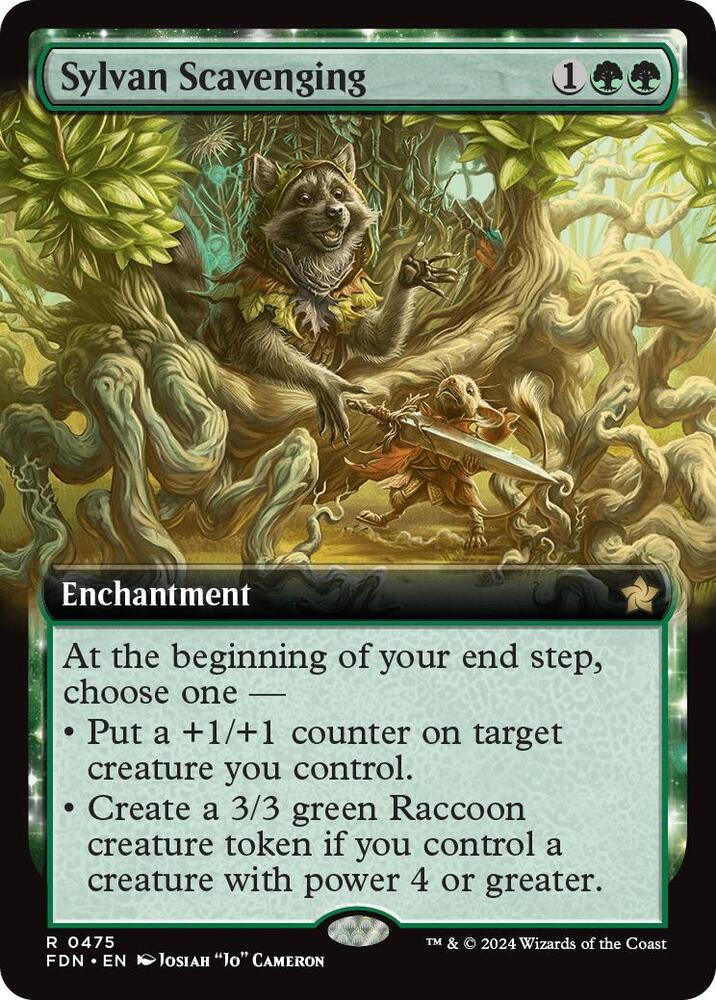 Sylvan Scavenging (Extended Art) [Foundations] 475