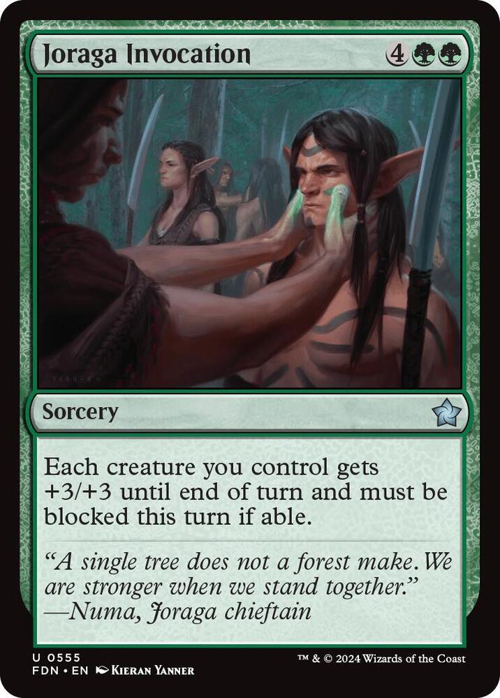 Joraga Invocation [Foundations] 555