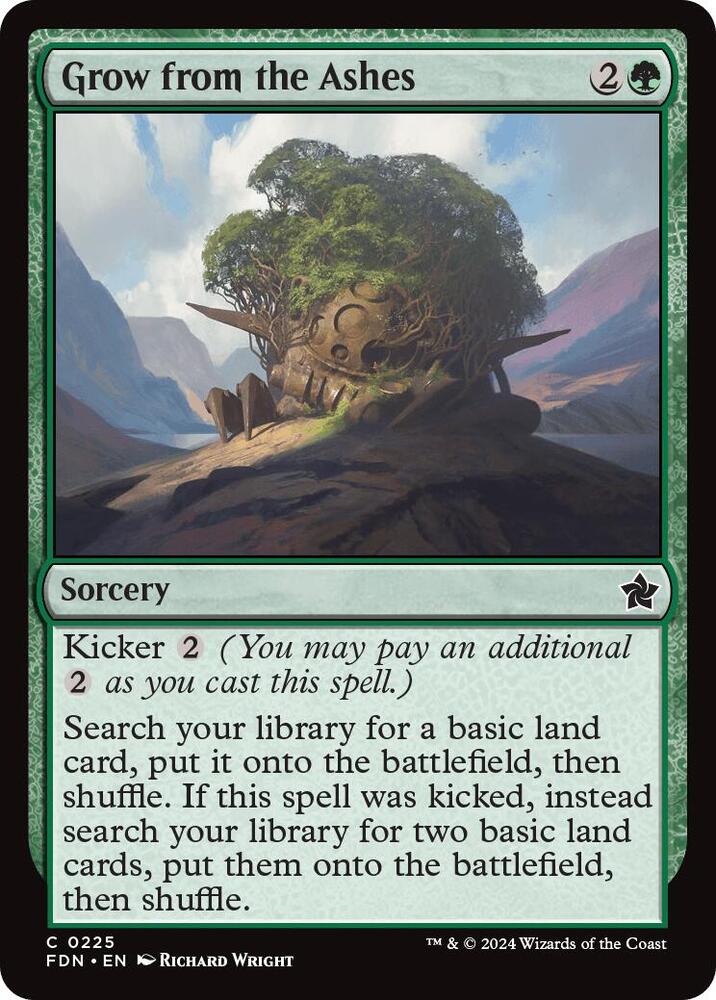Grow from the Ashes [Foundations] 225