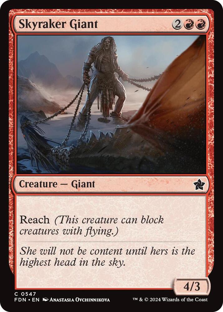 Skyraker Giant [Foundations] 547
