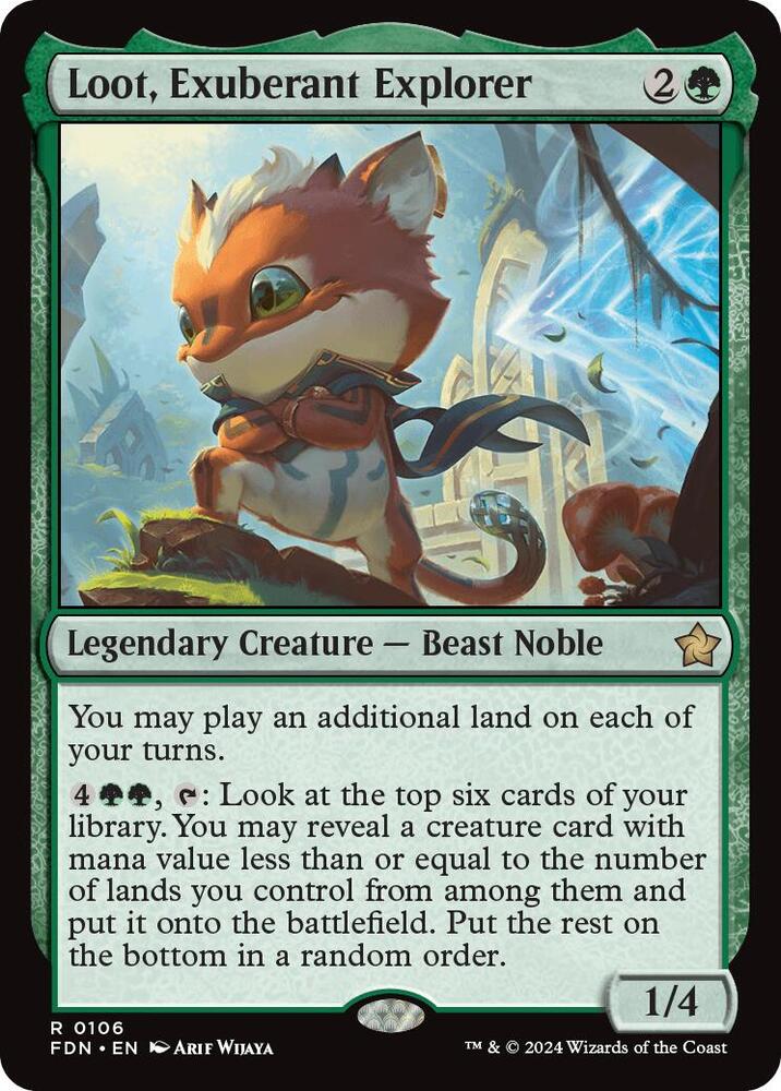 Loot, Exuberant Explorer [Foundations] 106