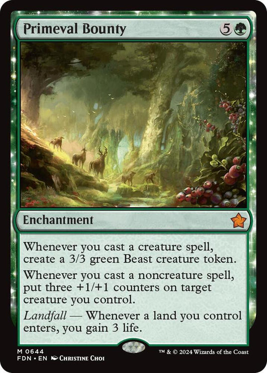 Primeval Bounty [Foundations] 644