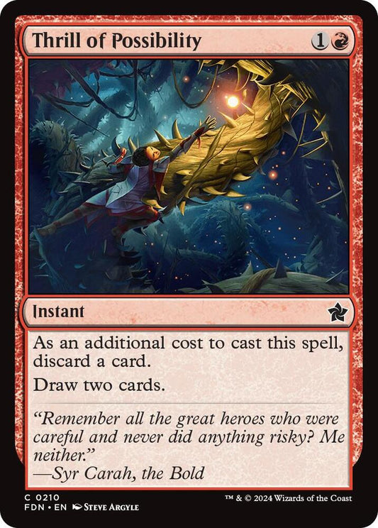 Thrill of Possibility [Foundations] 210