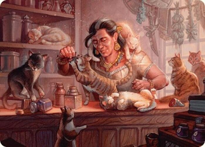 Cat Collector Art Card (1/54) [Art Series: Foundations] 1