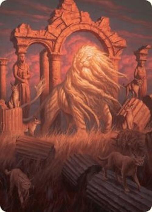 Arahbo, the First Fang Art Card (26/54) [Art Series: Foundations] 26