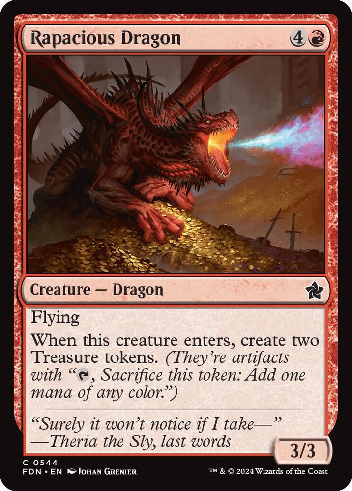 Rapacious Dragon [Foundations] 544