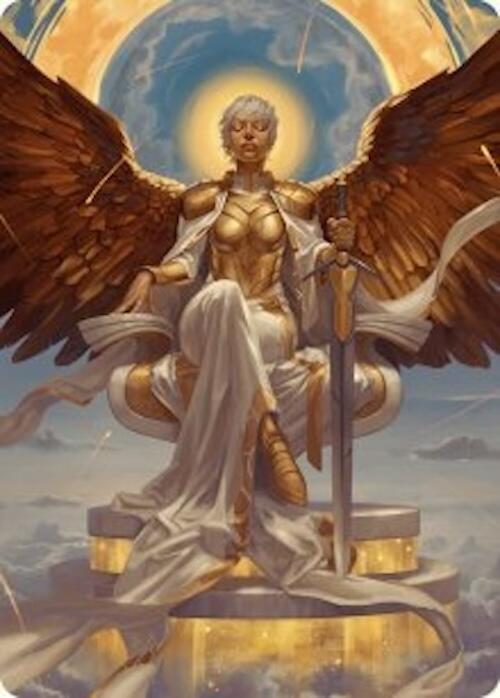 Herald of Eternal Dawn Art Card (27/54) [Art Series: Foundations] 27