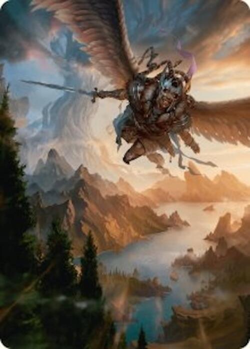 Youthful Valkyrie Art Card (28/54) [Art Series: Foundations] 28