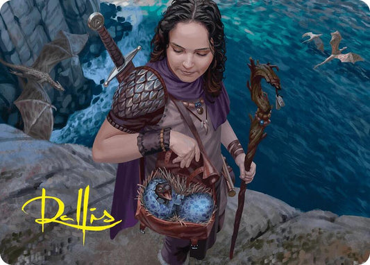 Drake Hatcher Art Card (5/54) (Gold-Stamped Signature) [Art Series: Foundations] 5