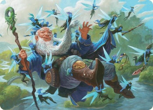 Mischievous Mystic Art Card (7/54) [Art Series: Foundations] 7