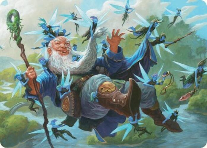 Mischievous Mystic Art Card (7/54) [Art Series: Foundations] 7