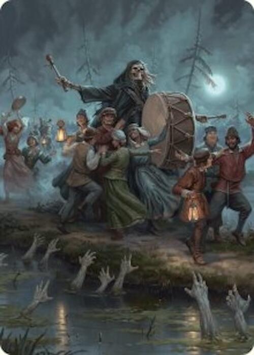 Blasphemous Edict Art Card (35/54) [Art Series: Foundations] 35