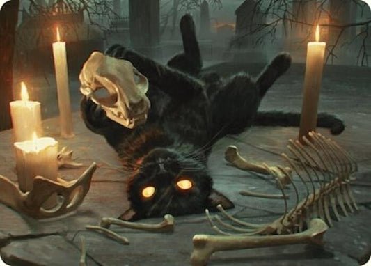 Nine-Lives Familiar Art Card (8/54) [Art Series: Foundations] 8