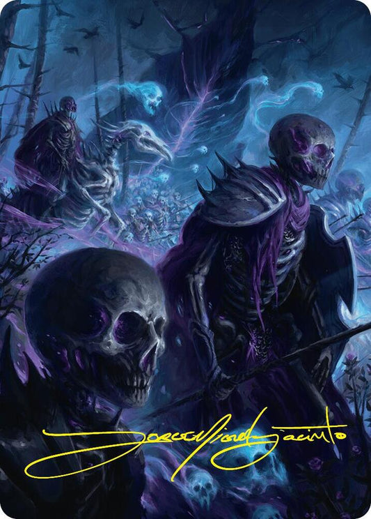 Rise of the Dark Realms Art Card (37/54) (Gold-Stamped Signature) [Art Series: Foundations] 37