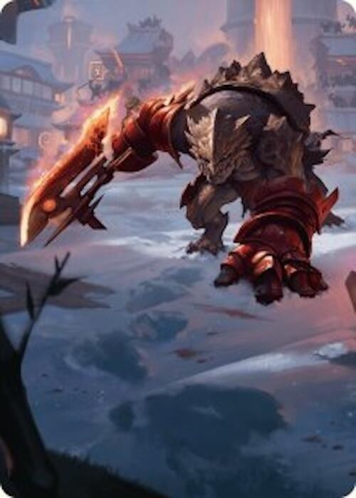 Searslicer Goblin Art Card (39/54) [Art Series: Foundations] 39