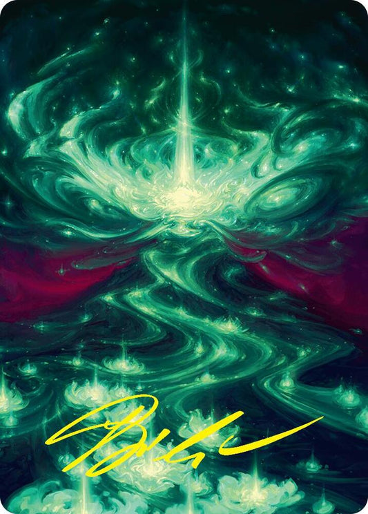 Genesis Wave Art Card (54/54) (Gold-Stamped Signature) [Art Series: Foundations] 40