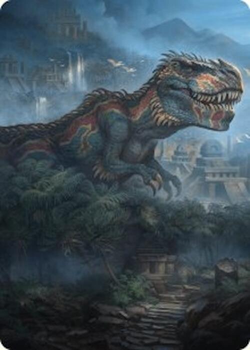 Ghalta, Primal Hunger Art Card (41/54) [Art Series: Foundations] 41