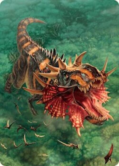 Gigantosaurus Art Card (53/54) [Art Series: Foundations] 53