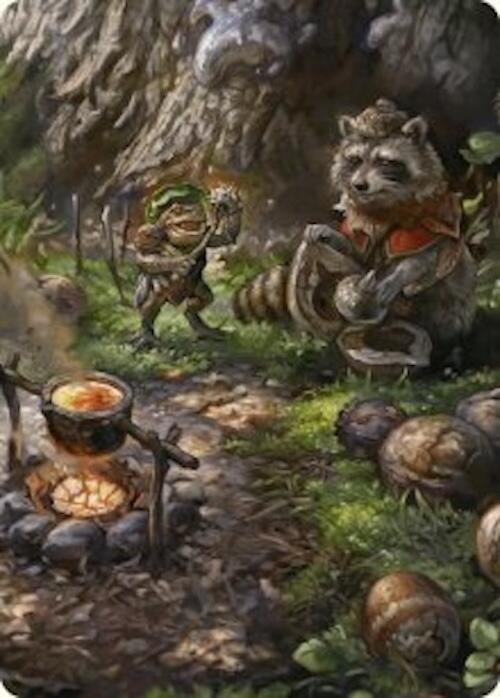 Sylvan Scavenging Art Card (46/54) [Art Series: Foundations] 46