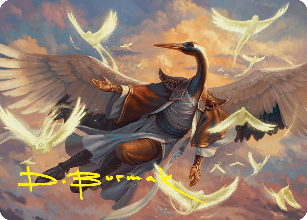Kykar, Zephyr Awakener Art Card (16/54) (Gold-Stamped Signature) [Art Series: Foundations] 16