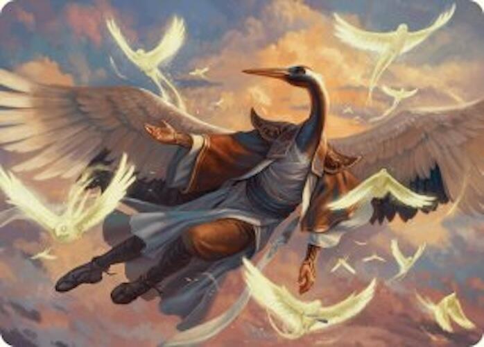 Kykar, Zephyr Awakener Art Card (16/54) [Art Series: Foundations] 16