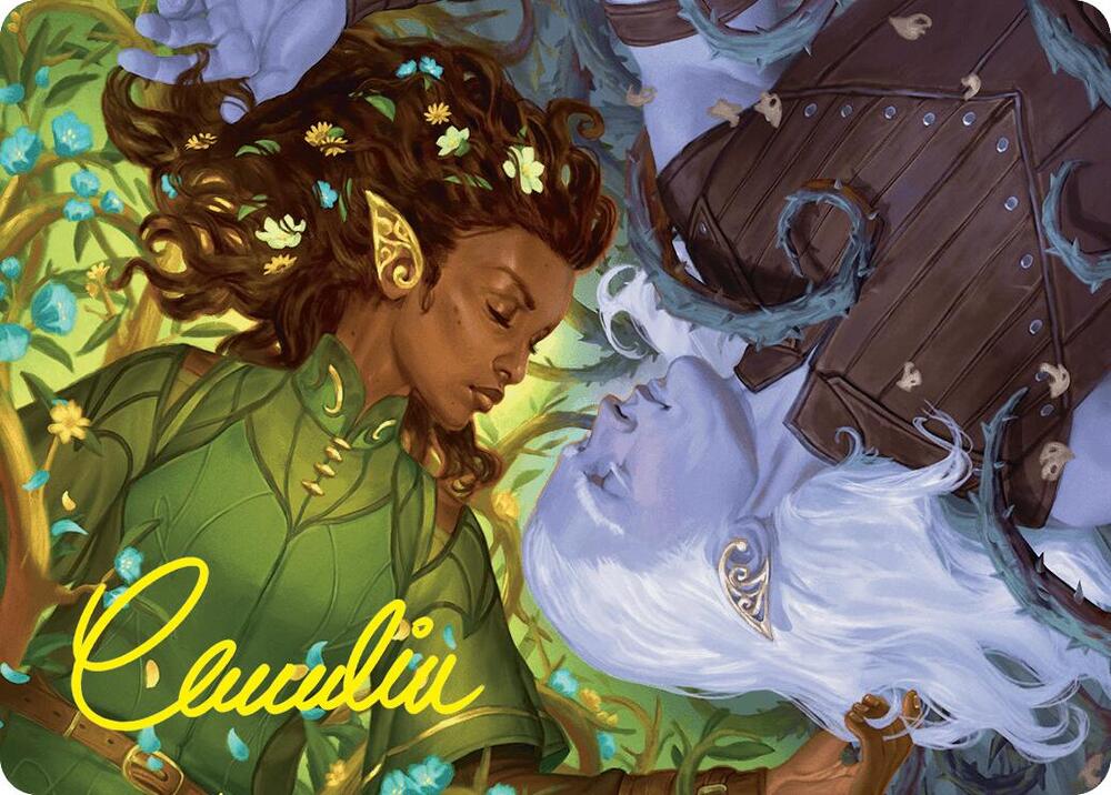 Wardens of the Cycle Art Card (17/54) (Gold-Stamped Signature) [Art Series: Foundations] 17