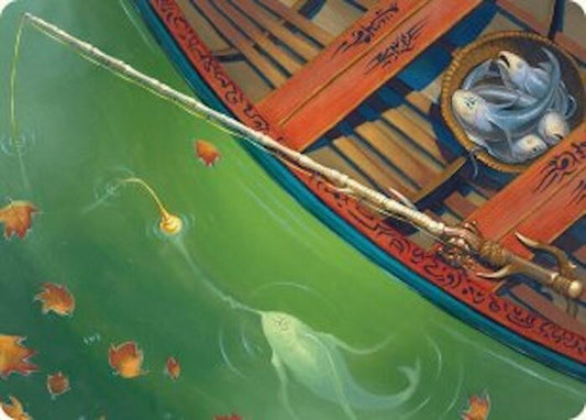 Fishing Pole Art Card (18/54) [Art Series: Foundations] 18