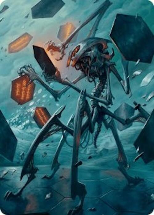 Scrawling Crawler Art Card (50/54) [Art Series: Foundations] 50
