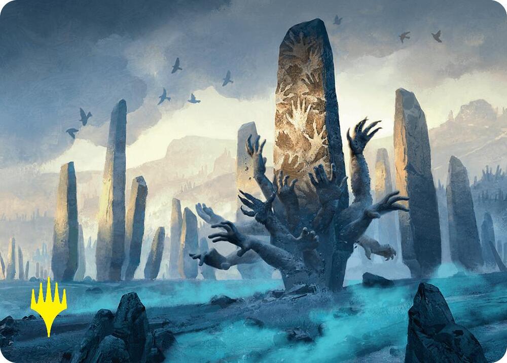 Soulstone Sanctuary Art Card (19/54) (Gold-Stamped Signature) [Art Series: Foundations] 19