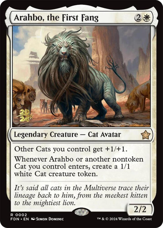 Arahbo, the First Fang [Prerelease Cards] 2
