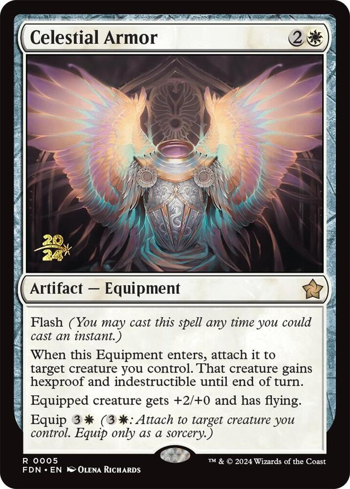Celestial Armor [Prerelease Cards] 5