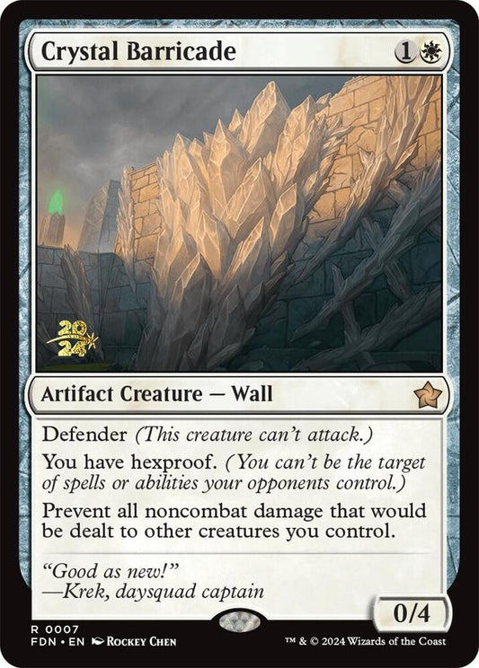 Crystal Barricade [Prerelease Cards] 7