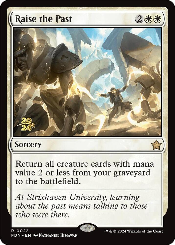 Raise the Past [Prerelease Cards] 22