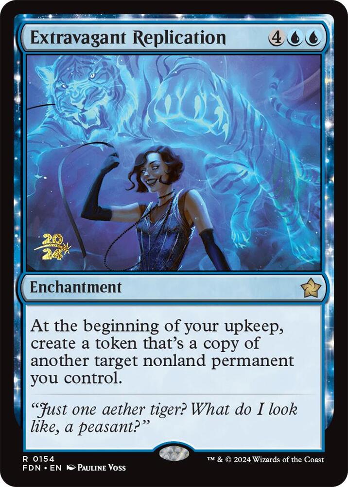 Extravagant Replication [Prerelease Cards] 154