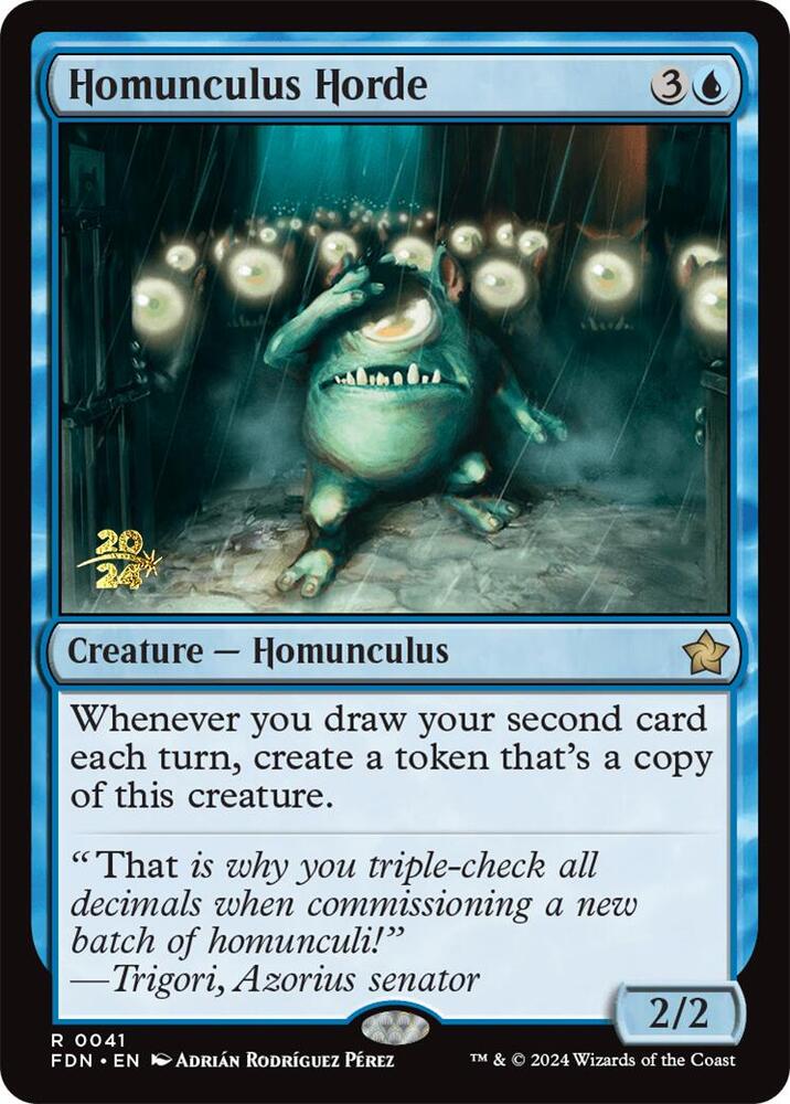 Homunculus Horde [Prerelease Cards] 41