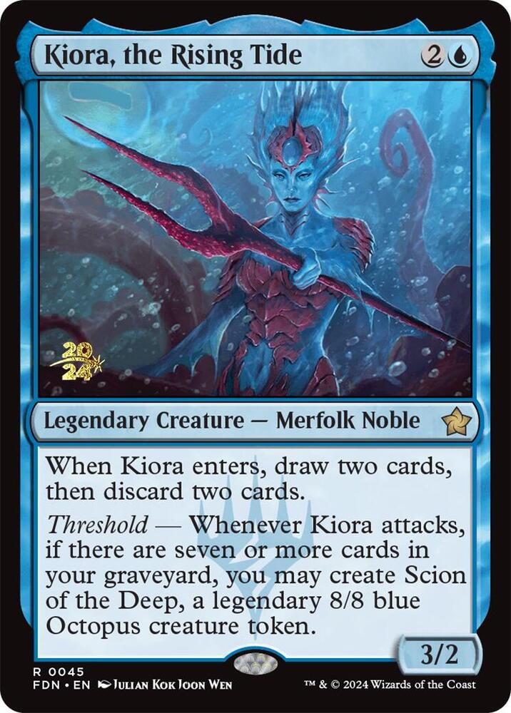 Kiora, the Rising Tide [Prerelease Cards] 45