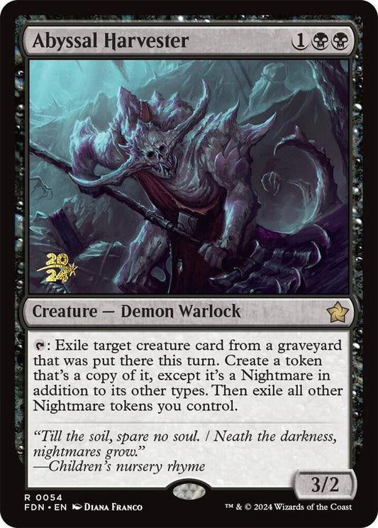 Abyssal Harvester [Prerelease Cards] 54