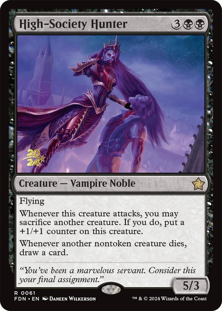 High-Society Hunter [Prerelease Cards] 61