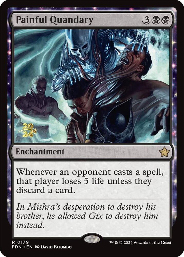 Painful Quandary (FDN) [Prerelease Cards] 179