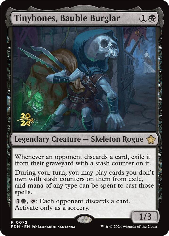 Tinybones, Bauble Burglar [Prerelease Cards] 72