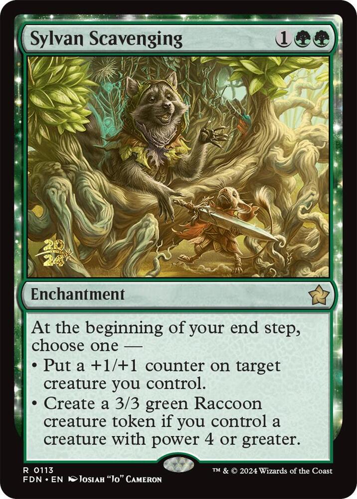 Sylvan Scavenging [Prerelease Cards] 113