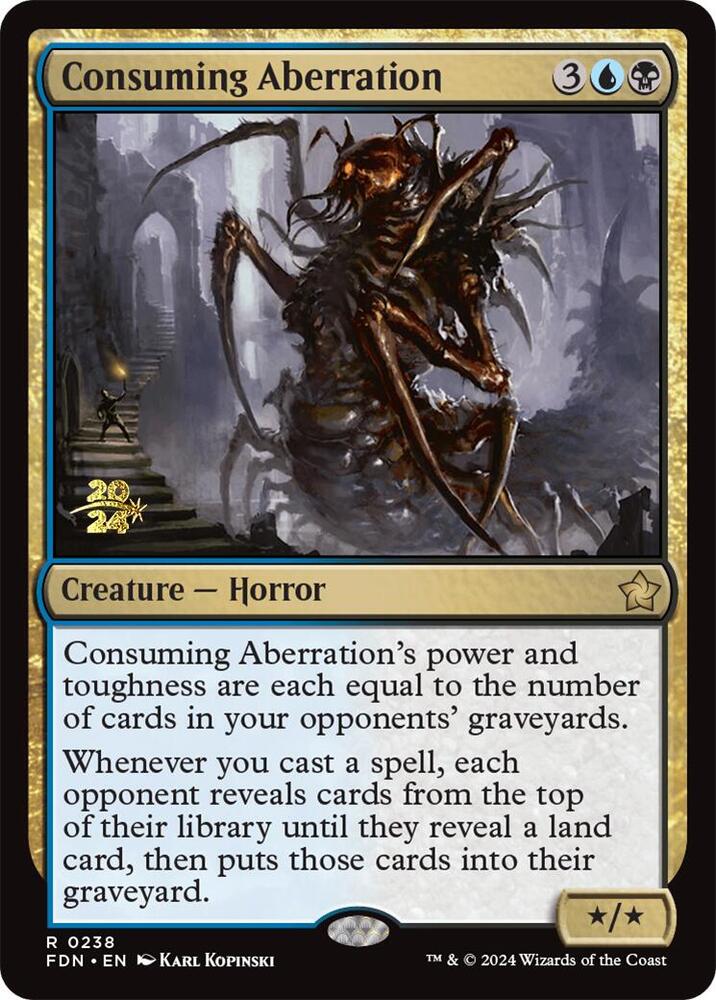 Consuming Aberration (FDN) [Prerelease Cards] 238