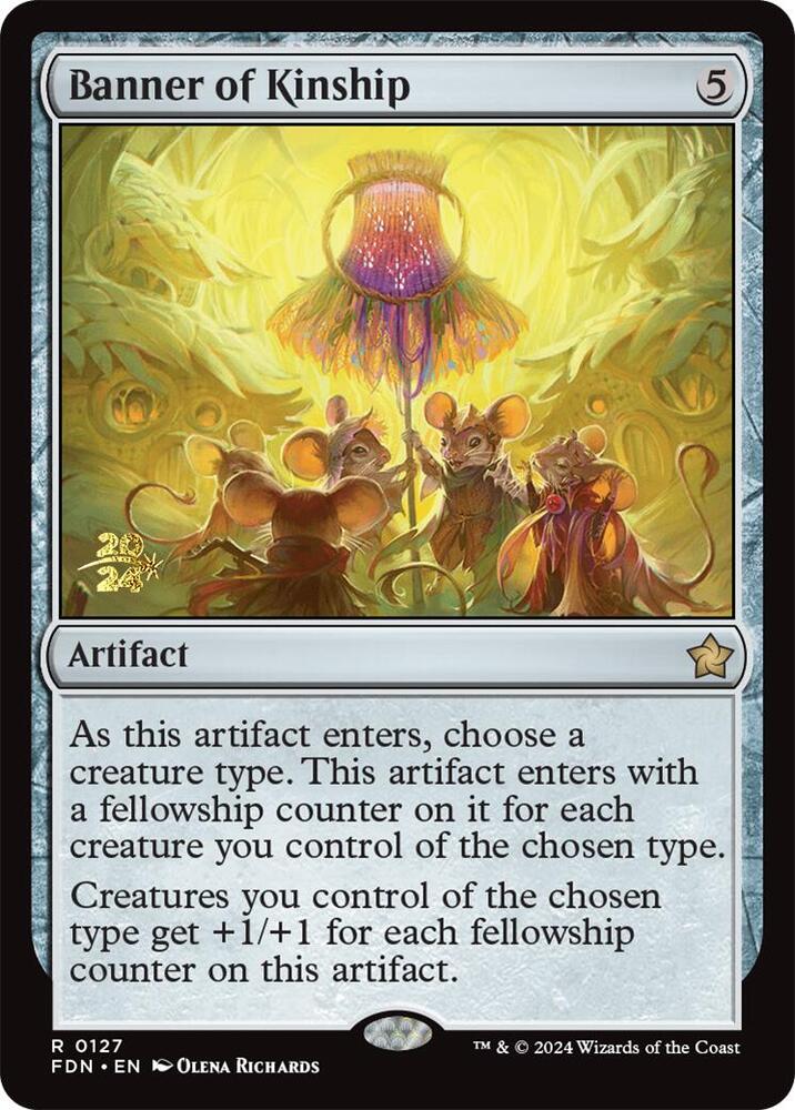 Banner of Kinship [Prerelease Cards] 127