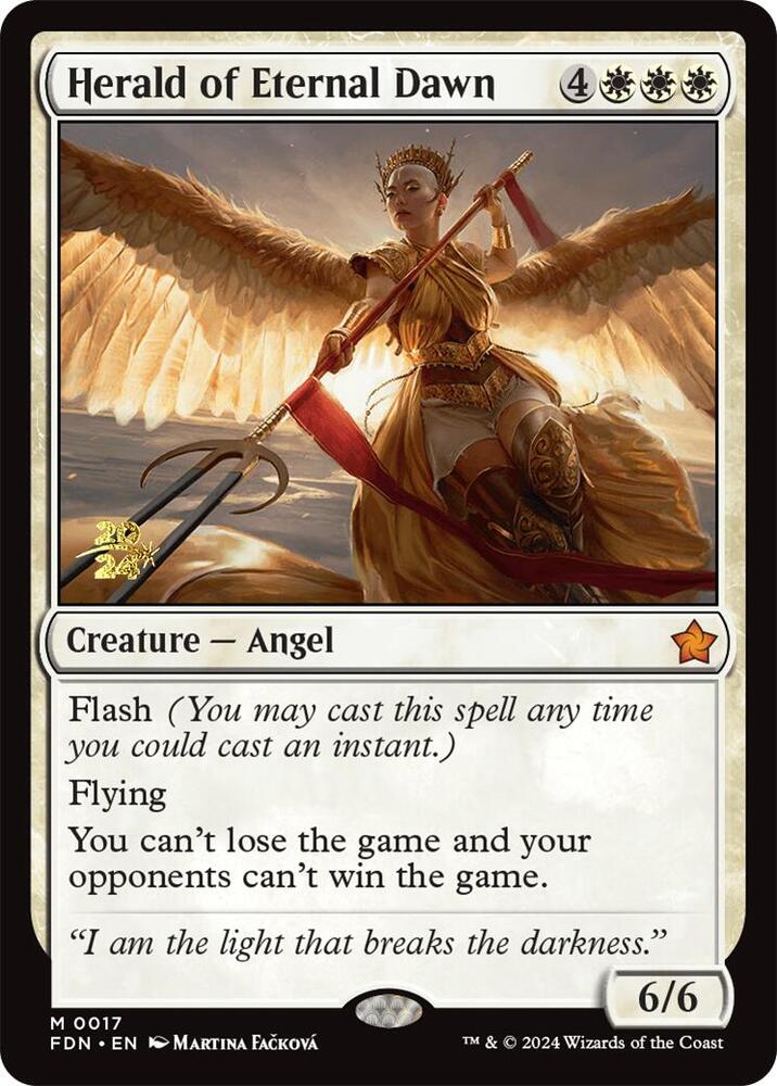 Herald of Eternal Dawn [Prerelease Cards] 17