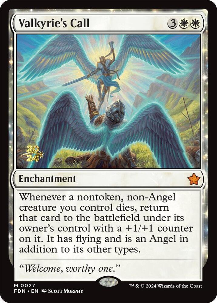 Valkyrie's Call [Prerelease Cards] 27